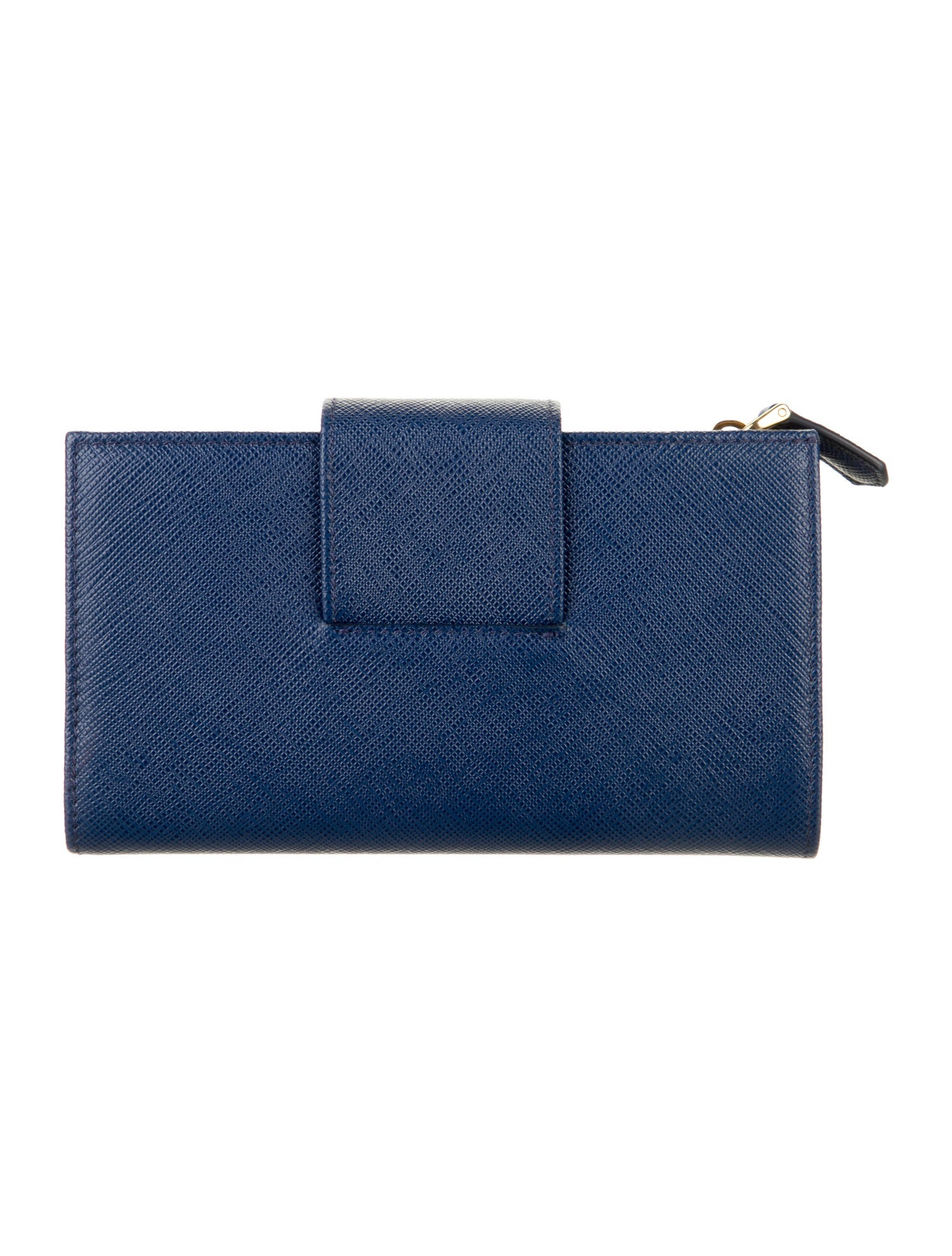 Prada Saffiano Lux Leather French Purse